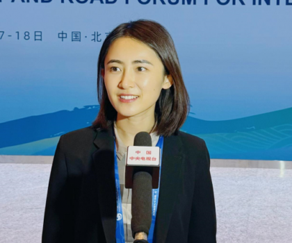 出席“一帶一路”國際合作高峰論壇，惠達衛浴王佳接受央視、鳳凰新聞采訪！