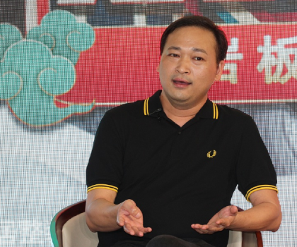 ART+瓷磚總經(jīng)理戴宣貴：堅持藝術(shù)巖板原創(chuàng)設(shè)計，打造核心競爭力