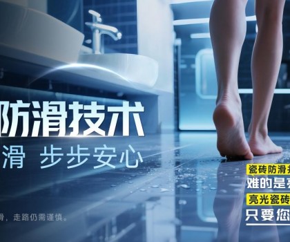 全新黑科技｜歐神諾鏡面防滑技術，讓您的家更安全！